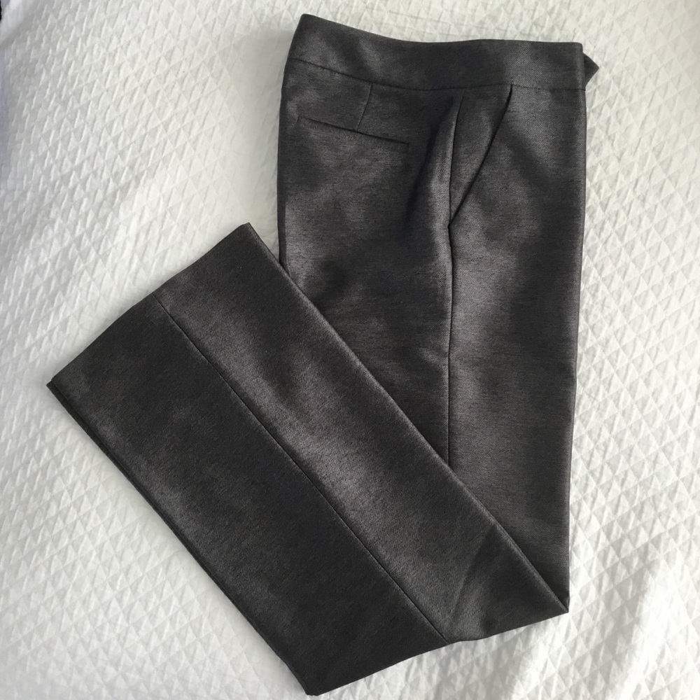 Calvin Klein Slim Wide Leg Iridescent Trouser 2